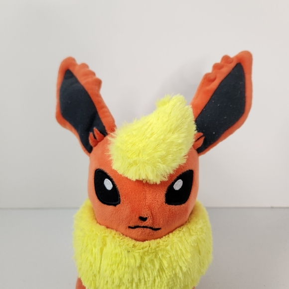 Vintage Flareon Pokemon Plush 3rd Round 1997 Nintendo Tag - Picture 2 of 9